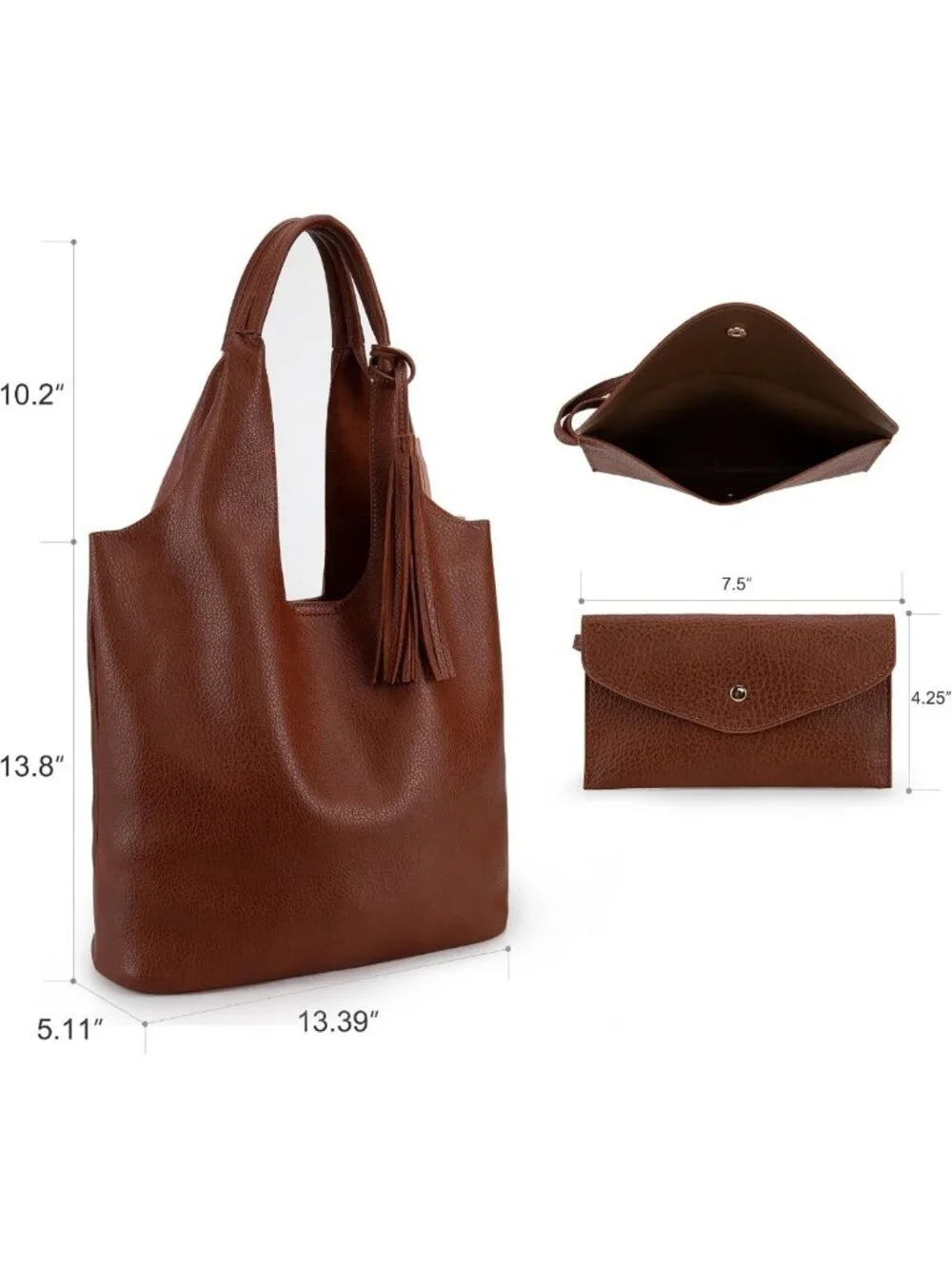 Stylish Slouchy Hobo Bag for Women | Soft Shoulder Purse & Top Handle Handbag